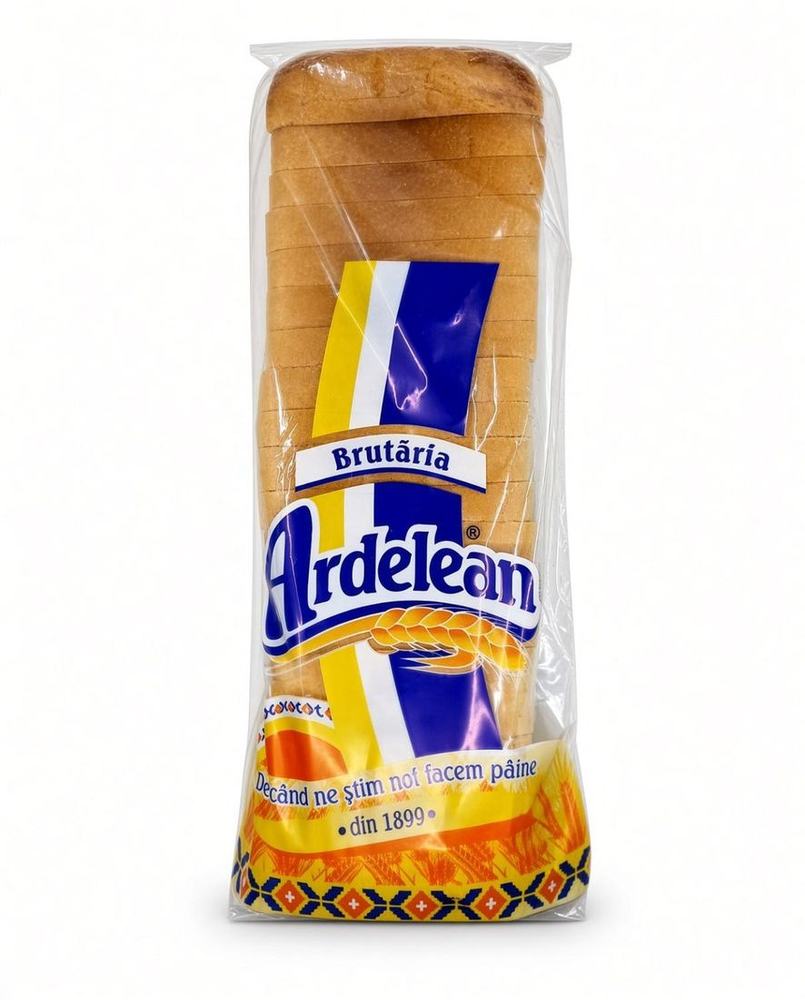 Pâine pătrată feliată 500 g, Brutăria Ardelean Lugoj