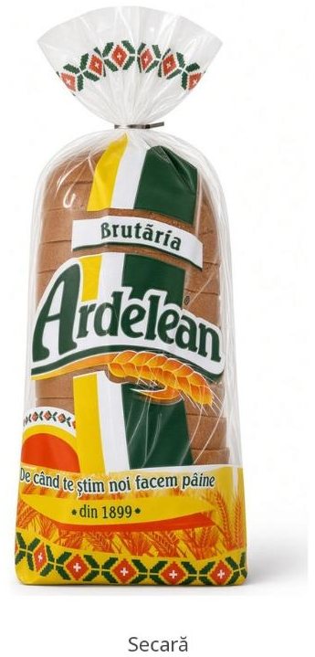 Pâine cu secară, 300 g, Brutăria Ardelean Lugoj