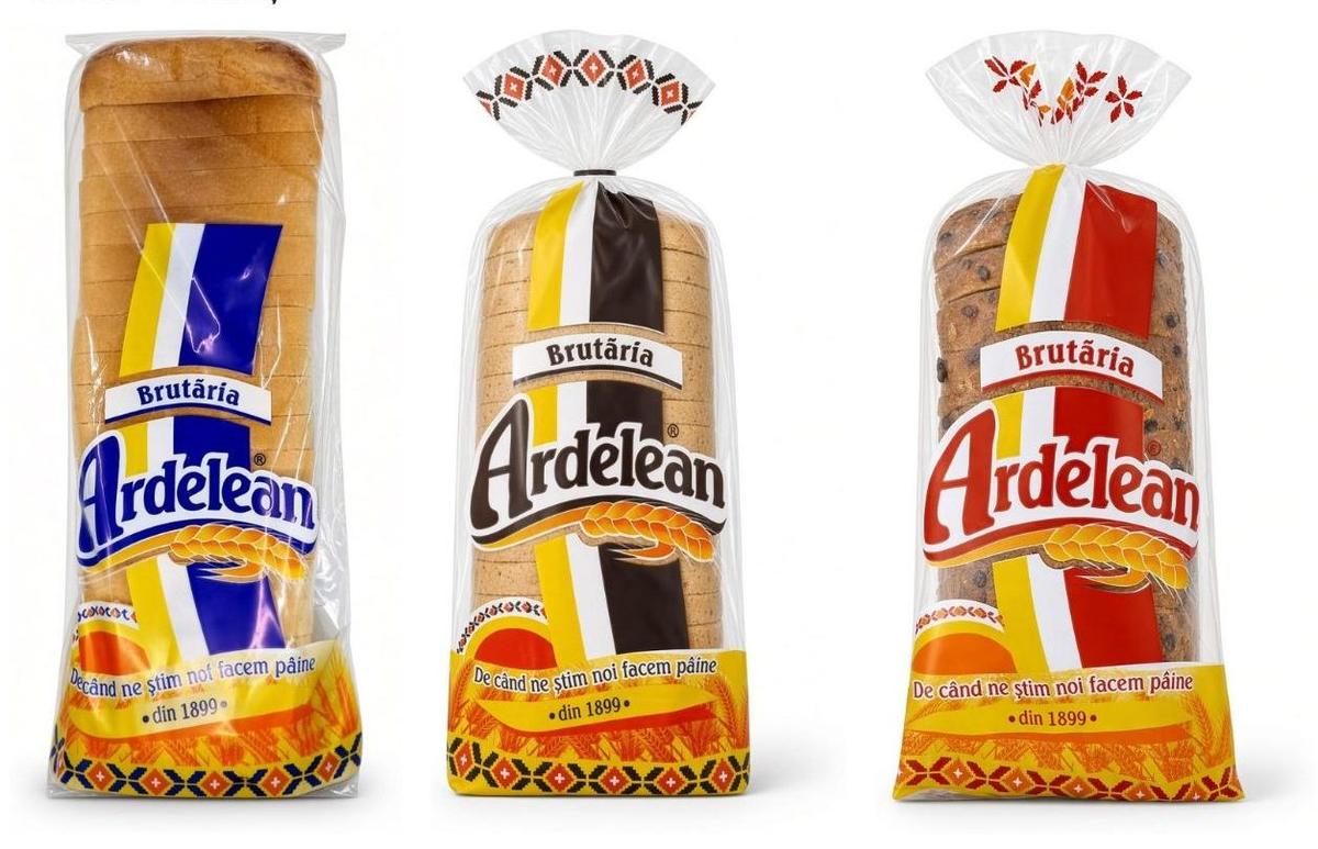 Pachet de 3 pâini: toast, graham și semințe, Brutăria Ardelean